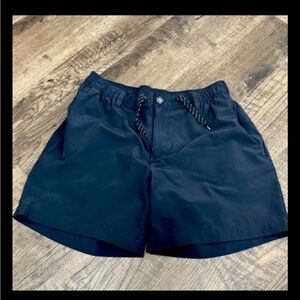 Chubbies Everywhere Shorts Mens L 6” Inseam Stretch Drawstring Shorts Black 30in